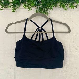 Soma Sport Yoga Bra Black Bralette Sized Medium